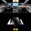 Compatible BYD Qin L Interior Accessories: Navigation Screen, A/C, Gear Shift Films, Center Pillar Sticker, HD TPU for 25 Models