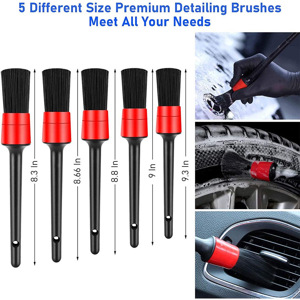29pack/lot Effortlessly Clean Car Car Detailing Brush Set Focus On Details Car Detailing Kit