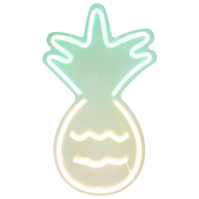 Placa de Parede de Luz Neon LED em Forma de Fruta para Decoração de Casa, Quarto, Festa de Feriado, Alimentada por USB