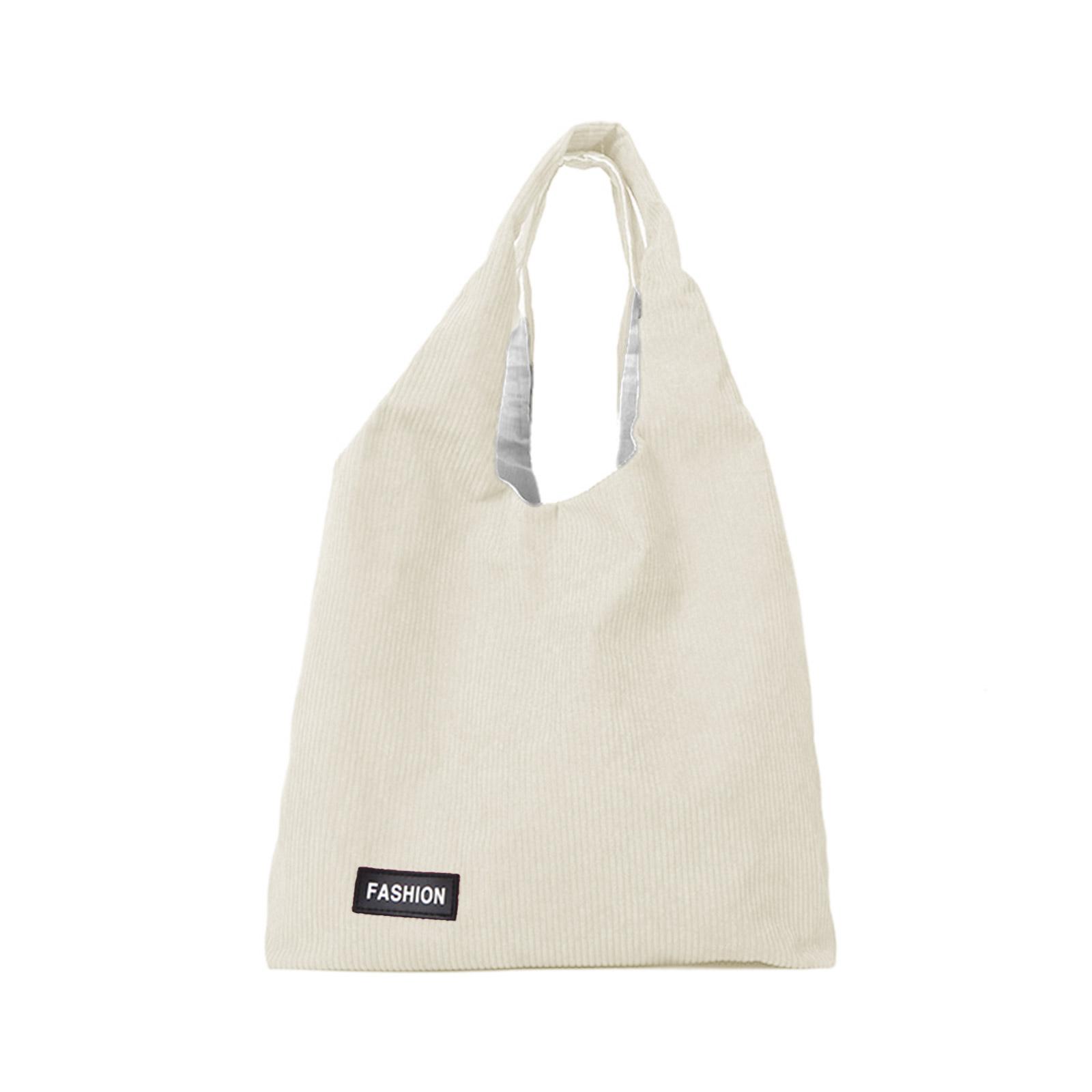 Stylish and Practical Tote Bag Canvas Handbag Large Shoulder Bag for Businessmen Students and Commuters