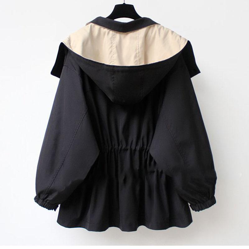 Motta Midje Medium Lang Vindjakke Dame Vår Og Høst Fritidsmote Verktøyjakke