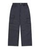 AAKAM Stitched Denim Wide Cargo Pants (Blue)