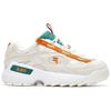 New FILA D Formation Daddy Shoes Green/Orange/White Women's F12W933711AMO