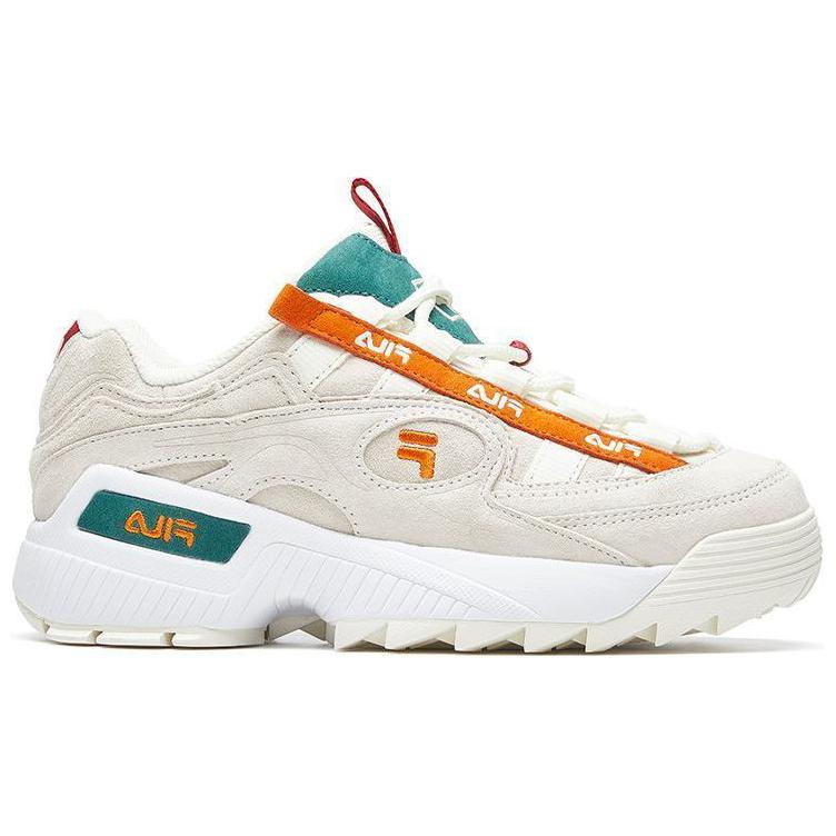 New FILA D Formation Daddy Shoes Green/Orange/White Women's F12W933711AMO