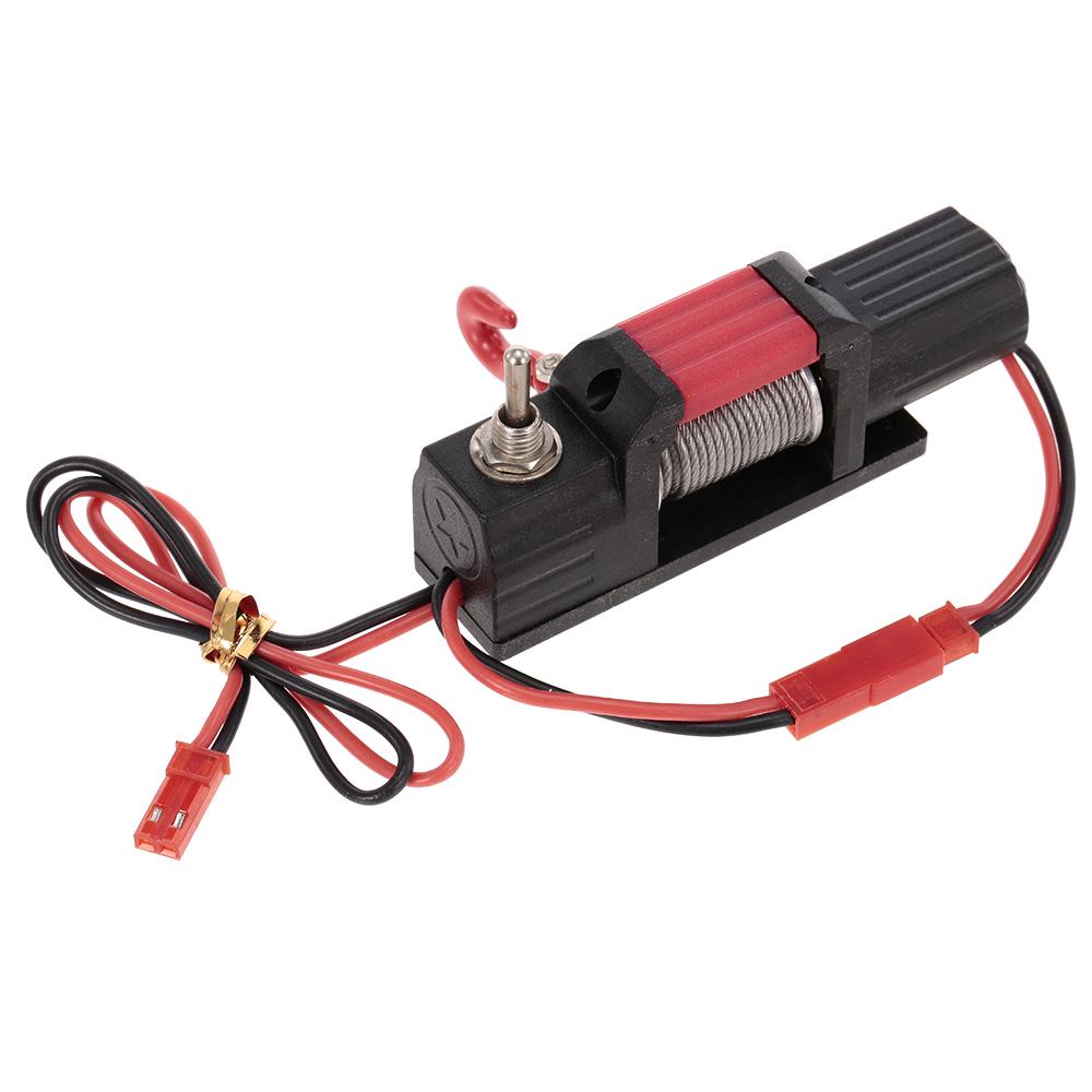 Cheap Simulation Electric Winch for TRAXXAS TRX4 RC Car Offroad Rock