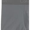 Calvin Klein Low Rise Letter Minimalist Cool Feeling Antibacterial Boxer Briefs Men Underwear Charcoal NB3634-5GS
