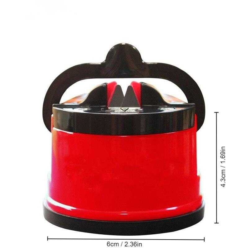 Suction Cup Knife Sharpener Household Cross-Border Small Sharpening Stone Korean Mini Tungsten Steel Knife Sharpener