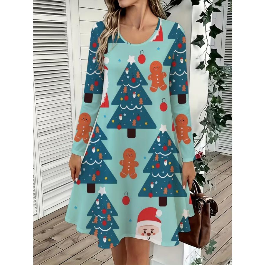 Women Long Sleeve Mini Dress Casual Slim Party Dress