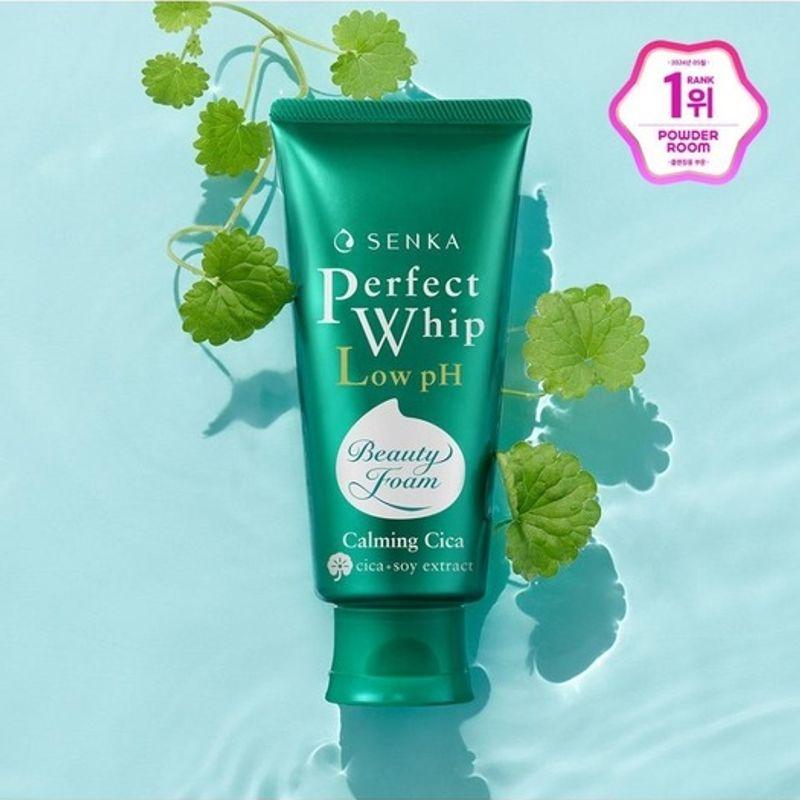 Senka Perfect Whip Niskie pH Uspokajający Cica 100g