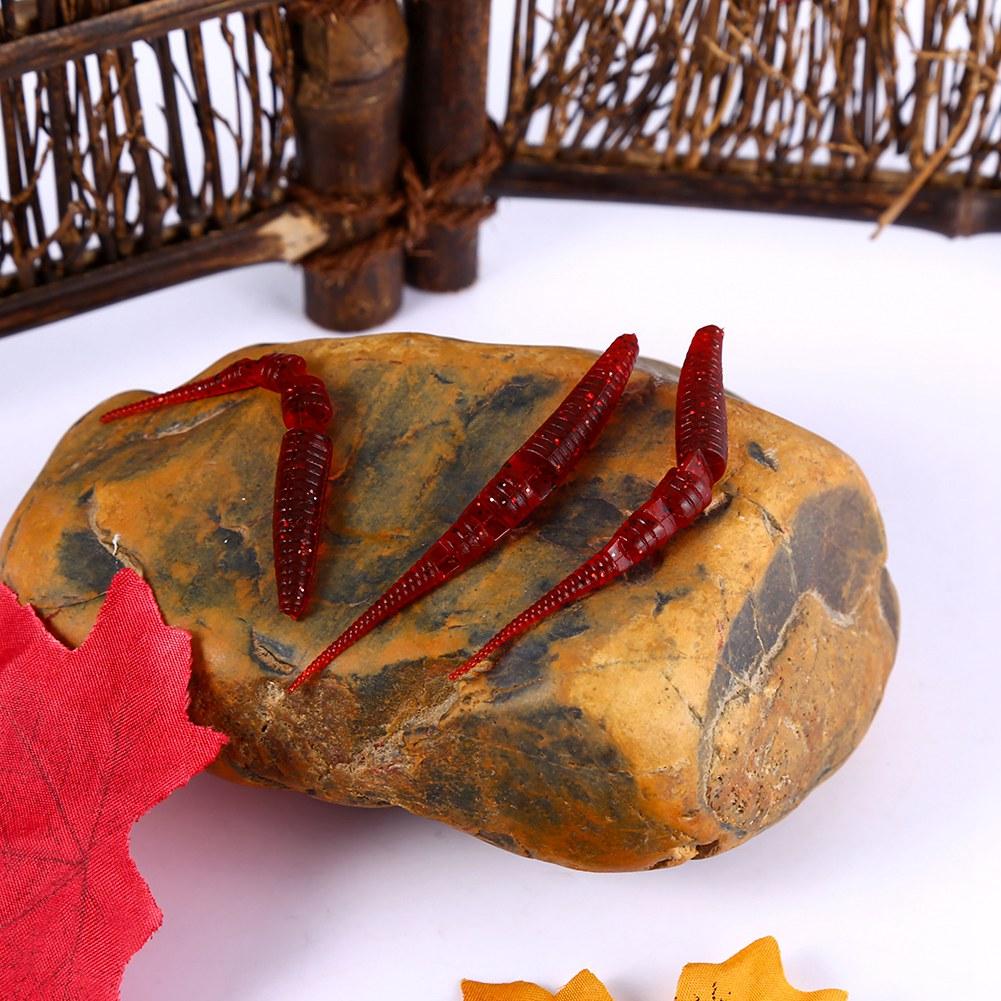 12 x Realistické rybářské nástrahy Měkké náčiní Příslušenství pro sladkovodní rybolov(odmítnutí)