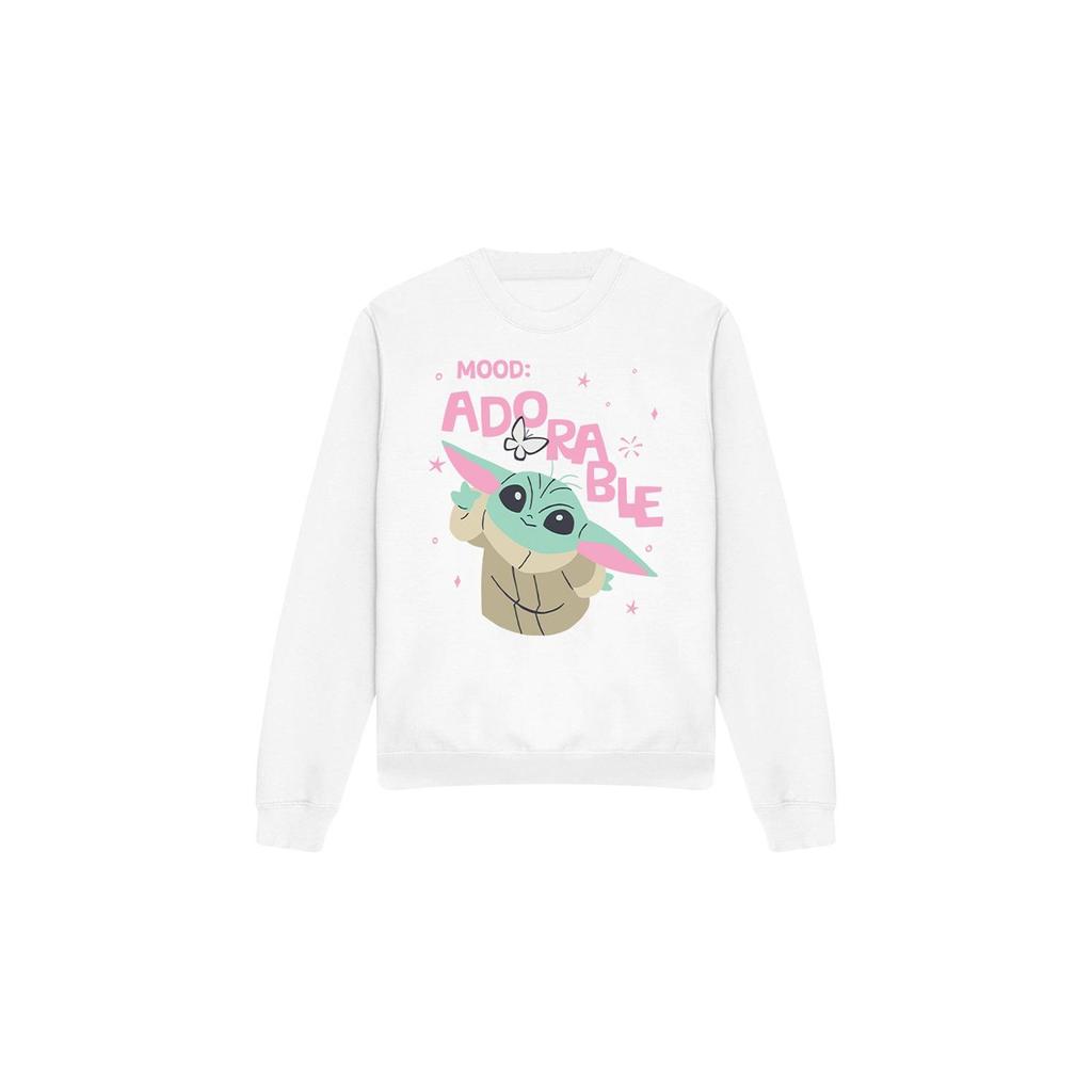 Star Wars: The Mandalorian Unisex Adult Mood Adorable Grogu Sweatshirt