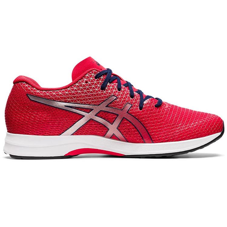 Asics Lyteracer 4 Abrasion Resistant Low Top Running Shoes Men's Red
