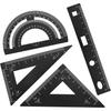 Măsurare dimensiuni și distanță – Rigle și echere metalice