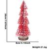Mini Christmas Elegant Tree Decor Charming Star Shape Design Tabletop Display For Joy Holiday