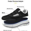 Winter Warm Bunion & Diabetic Shoes for Swollen Feet – Unisex, Extra Wide, Plus Size, Post-Op & Elderly Friendly
