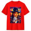 MMichael JJackson in wpap design art TShirt Summer Classic TShirts 100 Cotton Trending Tee Shirt For Unisex Print Clothes