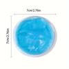 4pcs Reusable Gel Ice Pack Hot Cold Compress, Small Round Ice Packs for Body Pain Relief, Perfect for Family & Travel Use