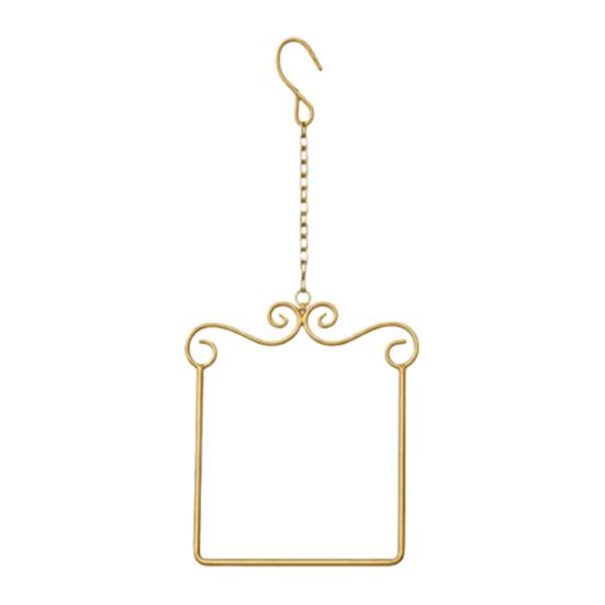 

Yousheng Metal Frame Hummingbird Swings And Perches Outdoor Wild Bird Perch with Wooden Dowel And Hanging Chain for Trunk Lawn Patio Garden 1pc золотистый