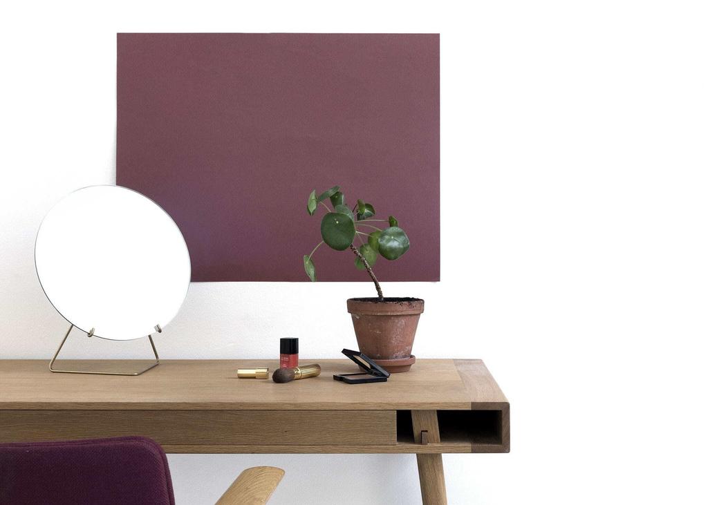 MOEBE Standing Mirror Diameter 30cm Brass