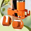 Drink Holder Wall Mount Reusable Organization Organizer for Job Patio Garden