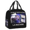 Custom Rapper Music Jul Insulated Lunch Tote Bag for Women Portable Thermal Cooler Food Lunch Box Work School Travel