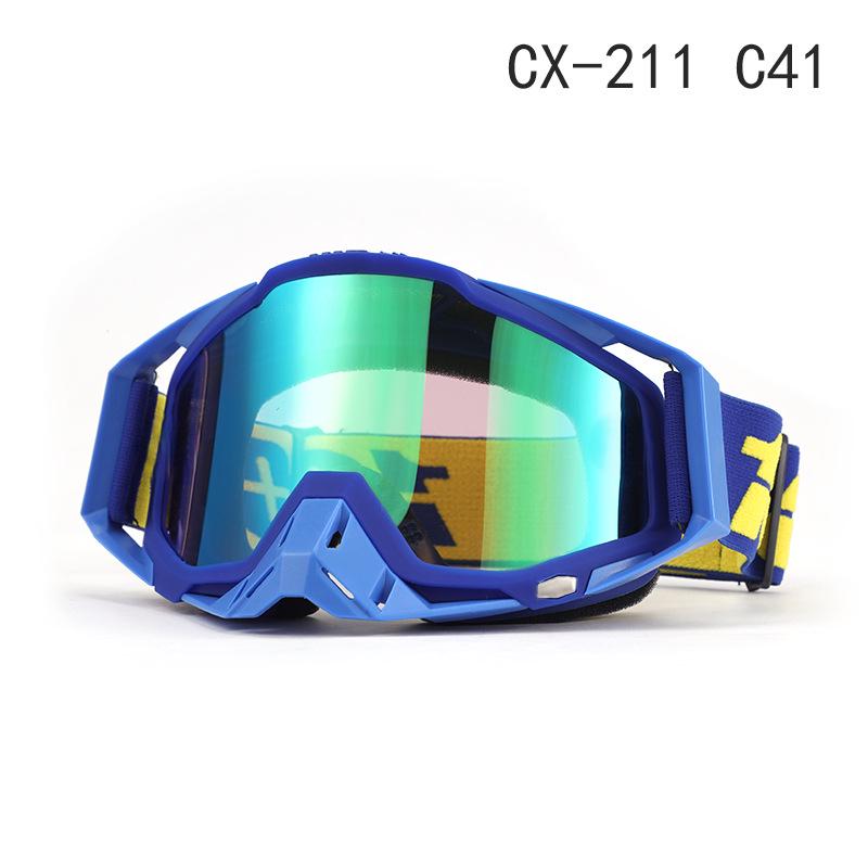 Gafas de Moto y Esquí a Prueba de Viento Transfronterizas: 100% Todoterreno, Equitación al Aire Libre y Protección para Descenso