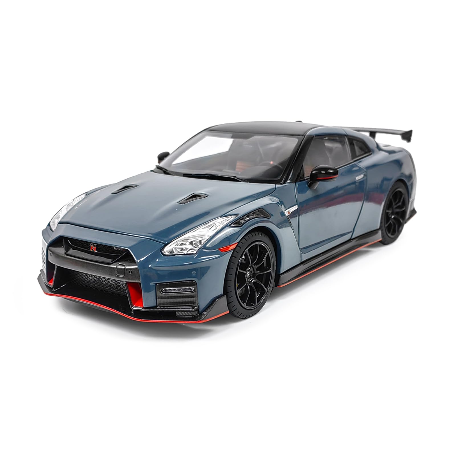 PAUDI MODEL Масштабная литая модель автомобиля NISSAN NISMO R35 2022 Темно-серый 1/18 GT-R
