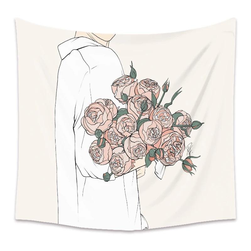 Декоративный гобелен в стиле бохо — фото 15