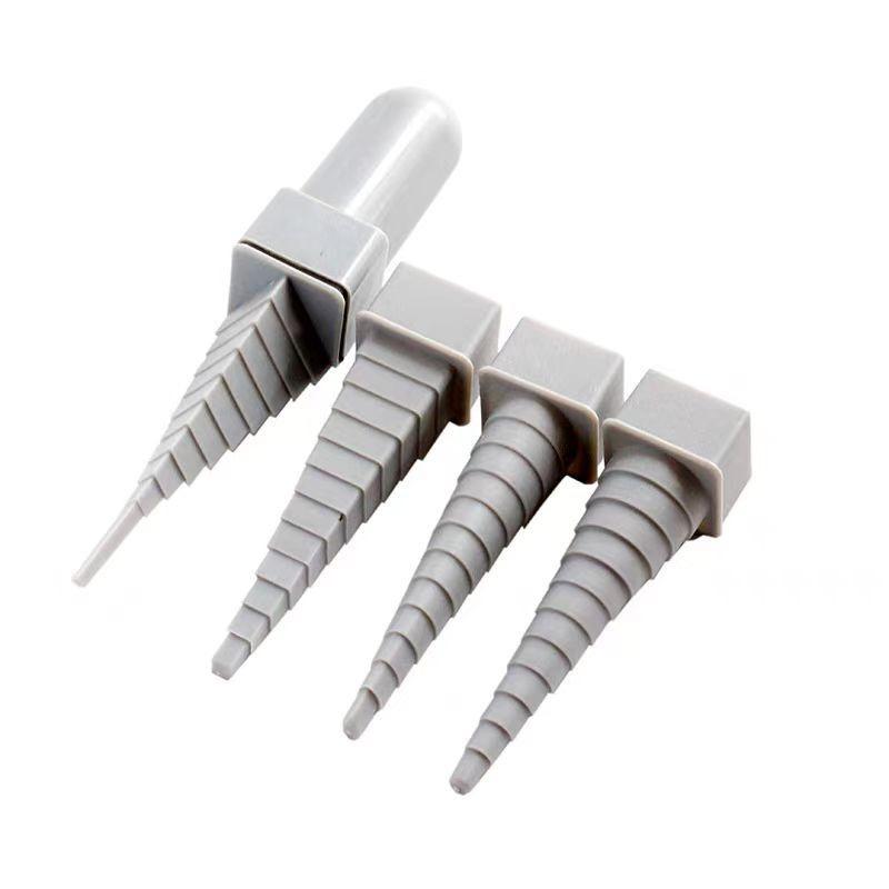 4 Piece Mandrel Wire Wrapping Tools Set Includes Triangular Round Oval Square and Handle for Metal Winding Jewelry Making