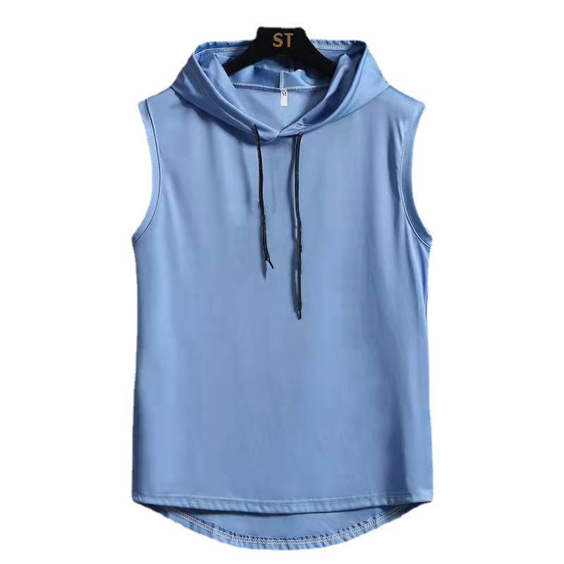 Men's Trendy Hooded Sleeveless Sport Vest
