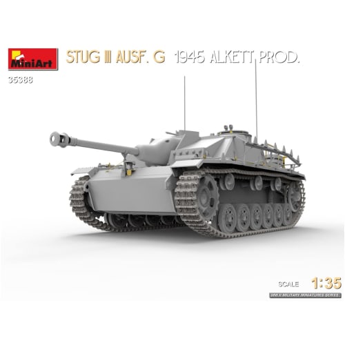 Miniart 1/35 scale German Sturmgesch?tz III Ausf. G, 1945, Alkett Plastic Model Kit MA35388