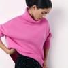 076 High Collar Autumn Winter Loose Knitwear Sweater - New Style for Europe, America, and Russia