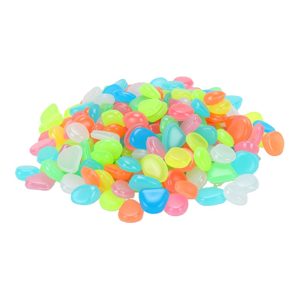 Glow In The Dark Rock Polished Edges Water Proof Night Guide Pebbles for Outdoor Fish Tank Landscaping Pathway Garden