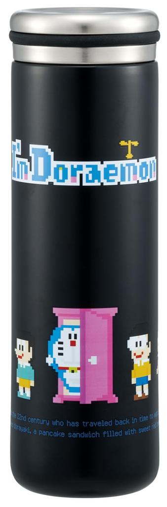 Skater Stainless Steel Mug Doraemon Dot Bottle, 450ml, Insulated, Double-Layered Vacuum-Sealed, Design, STX5-A