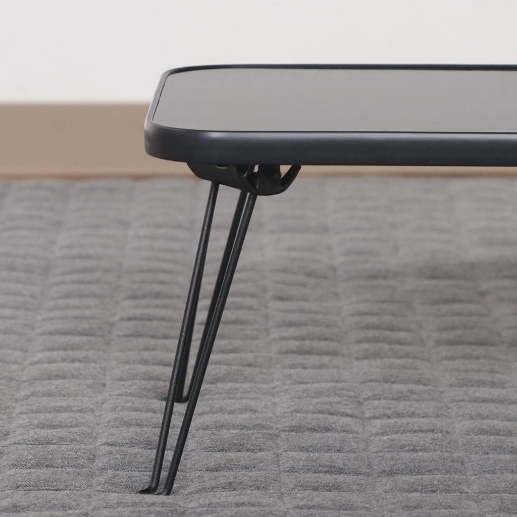 Fuji Boeki Folding Small Coffee Rounded Outdoor Picnic 45cm Wide x 30cm Deep x 19cm Fully Product Number 14422 Table, Table, Mini, Corners, Table,