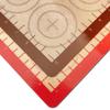 1Pcs Silicone Baking Mat For Oven, Reusable Non-Stick Heat Resistant Bakeware Sheets With Measurements, For Cookie Pastry