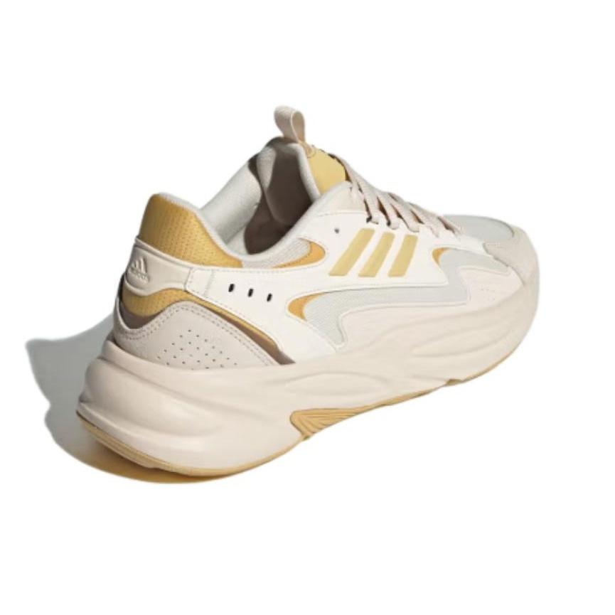 Adidas Ozwave Soft Comfortable Non-Slip Wear-Resistant Low-Top Dad Shoes Unisex Sneaker Ivory JR3198