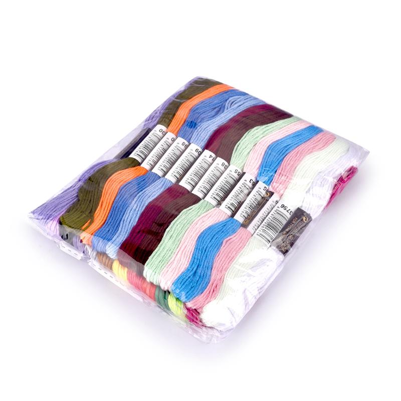Cross Stitch Cotton Embroidery Thread Floss Sewing Skeins Craft 24/50/100/150/200/250/447 Pieces 8 Meters Per Skein