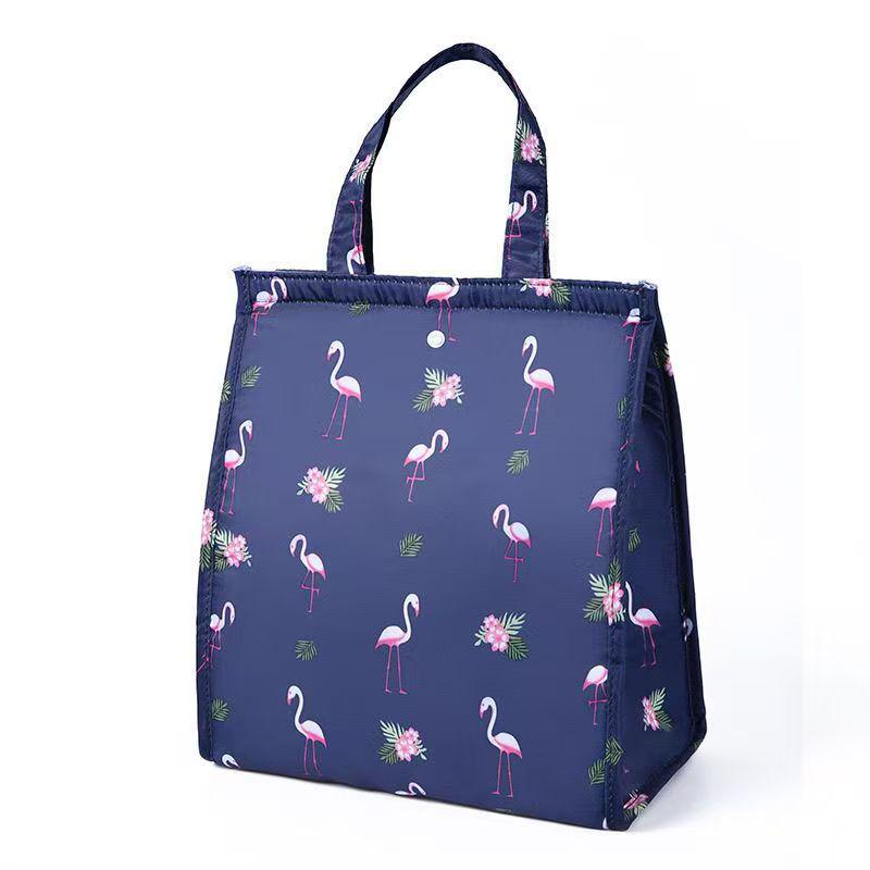 

Insulated Canvas Lunch Tote with Large Capacity for Picnics and Office Meals
