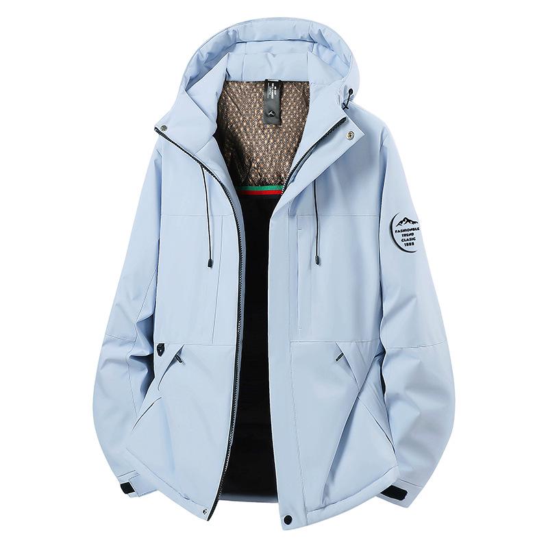 Goldene Schuppe Herren & Damen Winter Wasserdichte Wolljacke - 2025 Outdoor Winddicht, Verdickt für Wärme