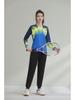 Couples' Autumn Sportswear Jackets & Green Badminton Competition Suits; Student Group Purchase Options Available