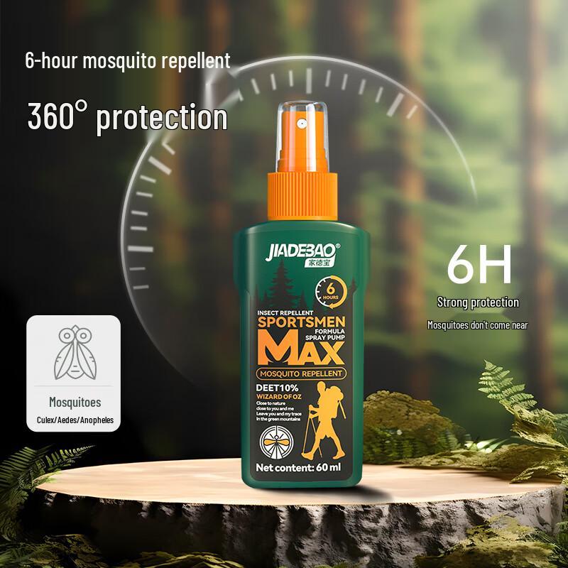 JIADEBAO Outdoor Mosquito Repellent Spray