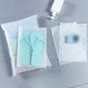EVA Storage Bag Frosted White Storage Bag Transparent 10PCS