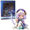 13CM Anime Game Genshin Qiqi Figure Three Poses Cute Model Q Version Toy Gift Collection Aciton Figure PVC Birthday Gifts