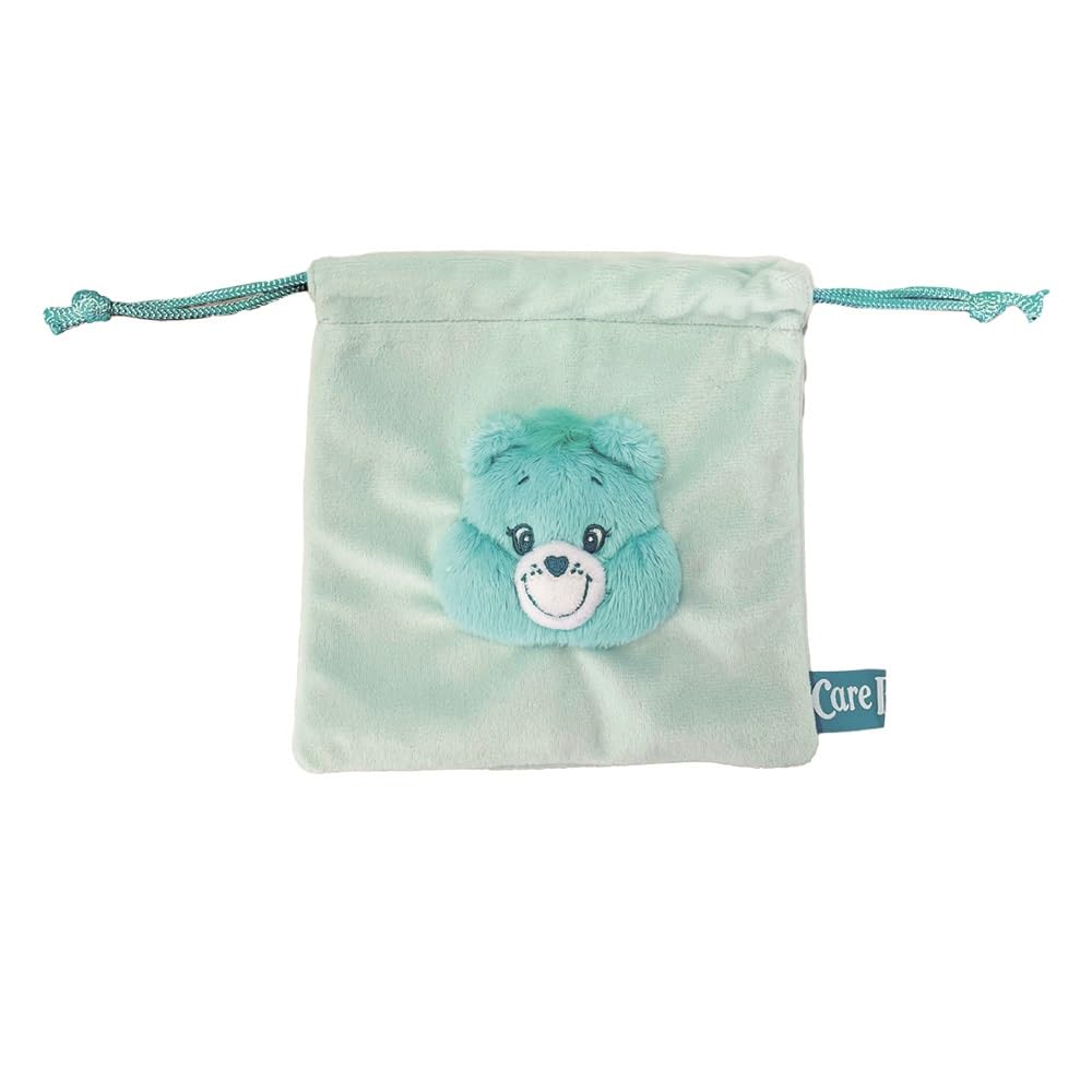 

SK Japan Care Bear Face Mascot Bag Drawstring Wish Bear