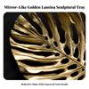 Leaf-Shaped Decorative Dish Small Sculptural Leaf Boho for Entryway