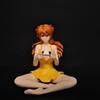 11cm Eva Asuka Langley Soryu Cute Sitting Pose Figure Collectible Model Toy PC Case Ornament Desktop Decor Gift For Anime Fans
