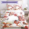 3pcs Fire Truck Bedding Set Duvet Cover Closure Includes 1 Duvet Cover & 2 Pillowcases, Soft and Comfortable for All Seasons.