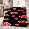 Naruto Anime Print Blanket Warm  Comfortable Flannel Blanket Suitable for Bedrooms, Sofas, Beds, Chairs, Picnics, Travel