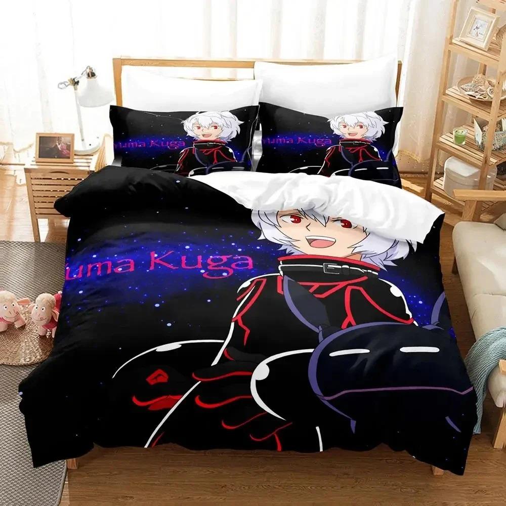 Anime Osamu Mikumo World Trigger Bedding Set Duvet Cover Bed Set Quilt Cover Pillowcase Comforter King Queen Size Boys Adult